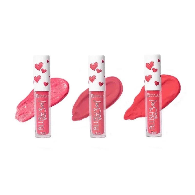 Blush Líquido 3x1 da Dailus
